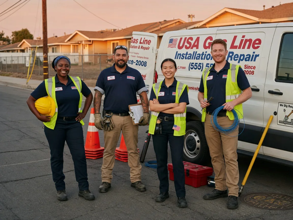 Gas Line Installation company in Albion, CA